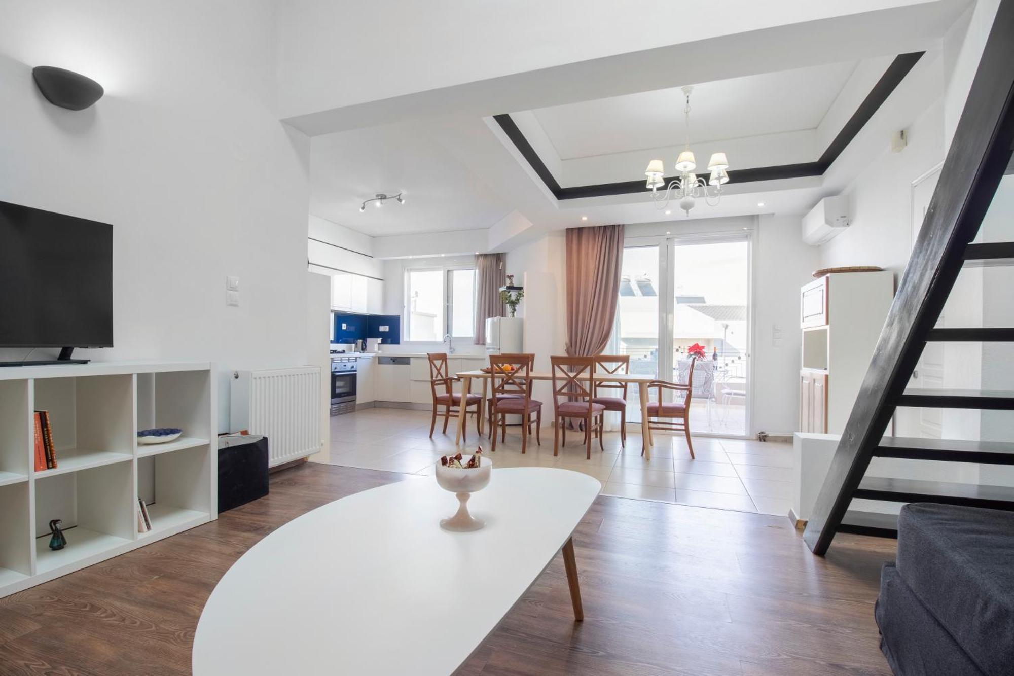 Cityscape Loft Near Downtown Appartement