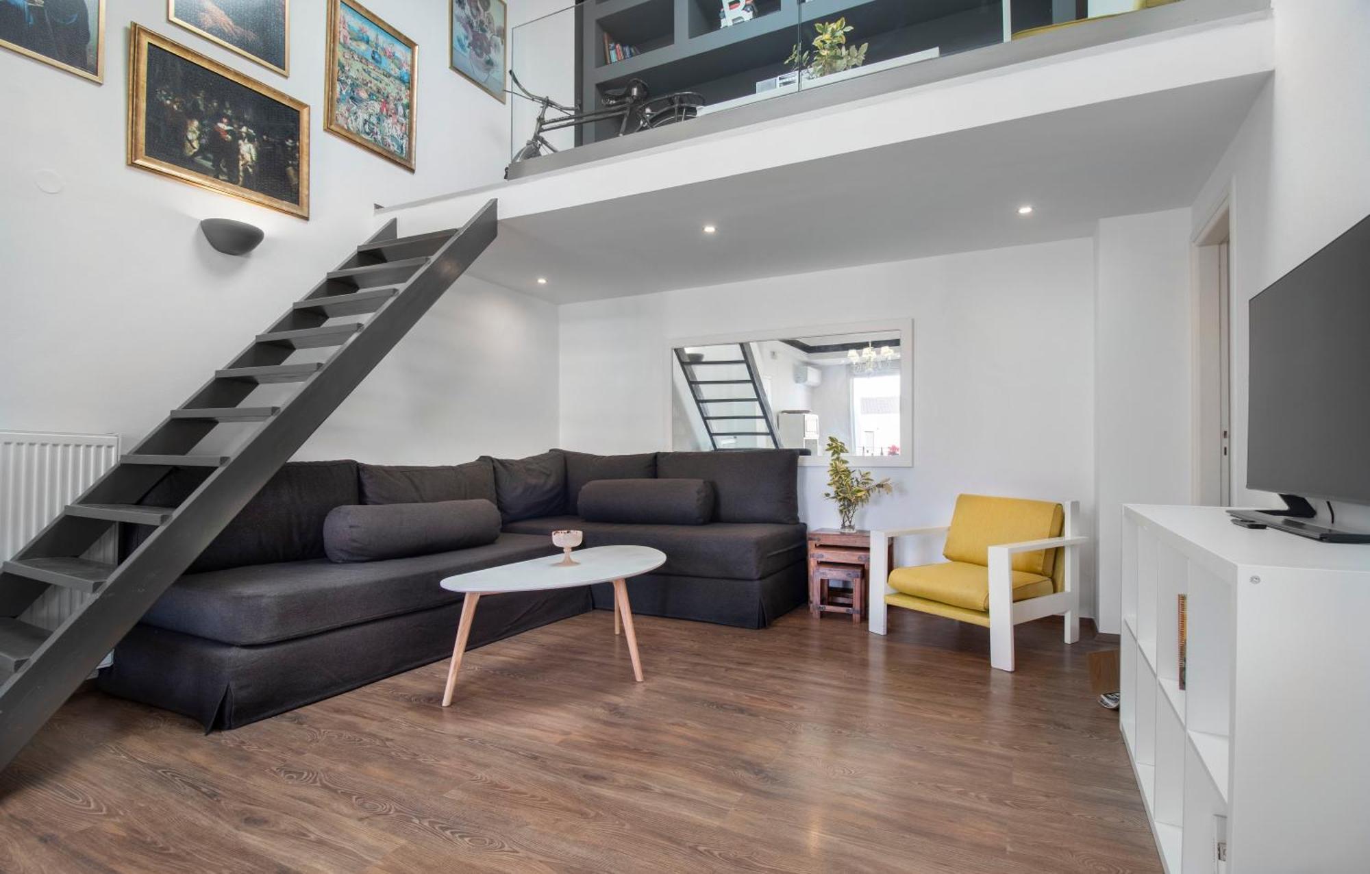 Cityscape Loft Near Downtown Appartement *